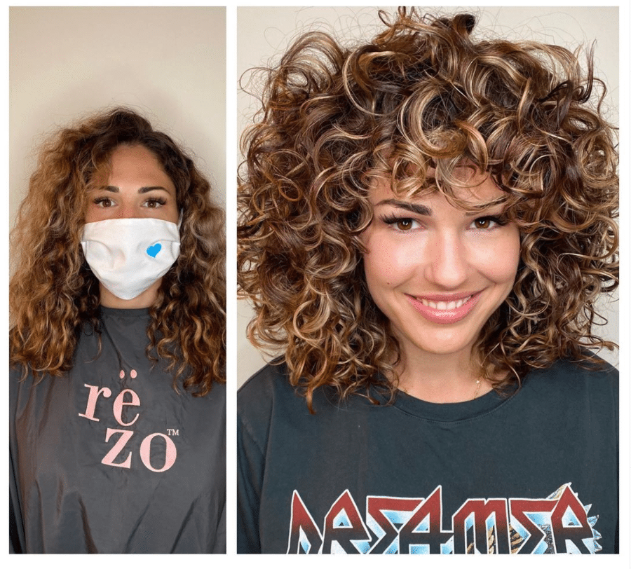 Highlights for Naturally Curly Hair - Be Inspired